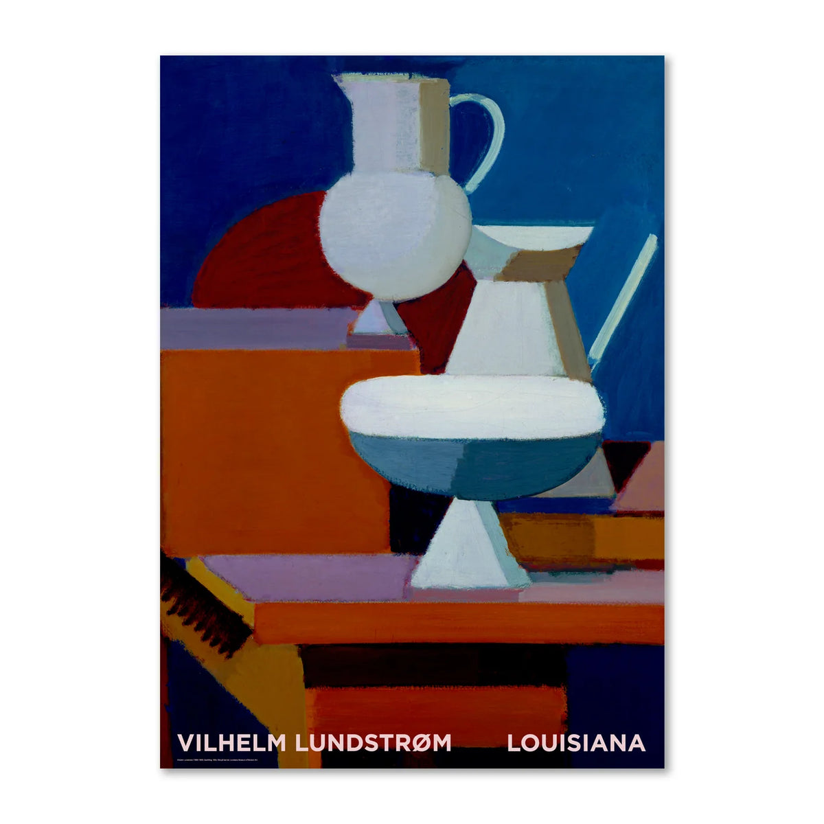 Vilhelm Lundstrøm《Opstilling》Louisiana 原裝海報 A1