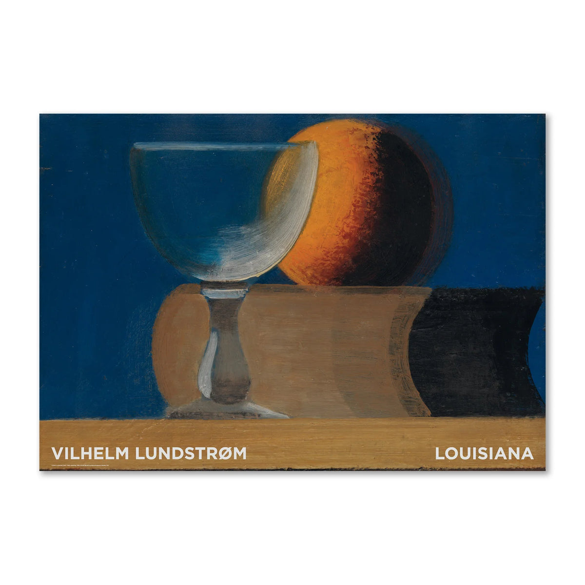 Vilhelm Lundstrøm《Opstilling》Louisiana 原裝海報 A1