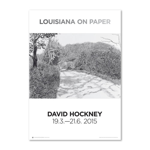 David Hockney《Worldgate》Louisiana 原裝海報 A1