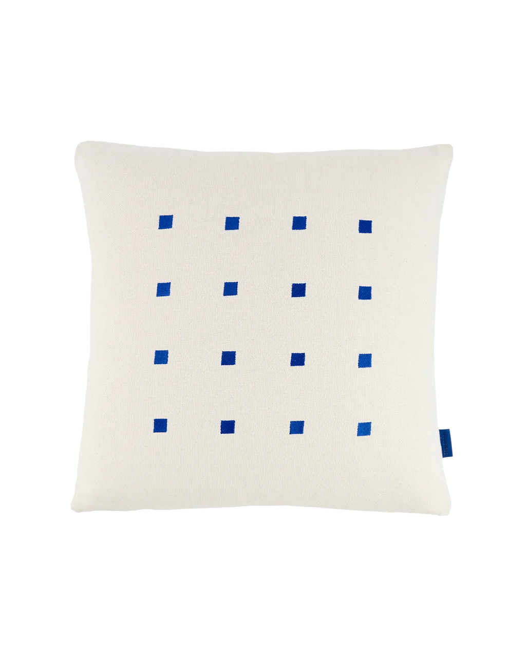 Nobodinoz 刺繡方形抱枕 藍色