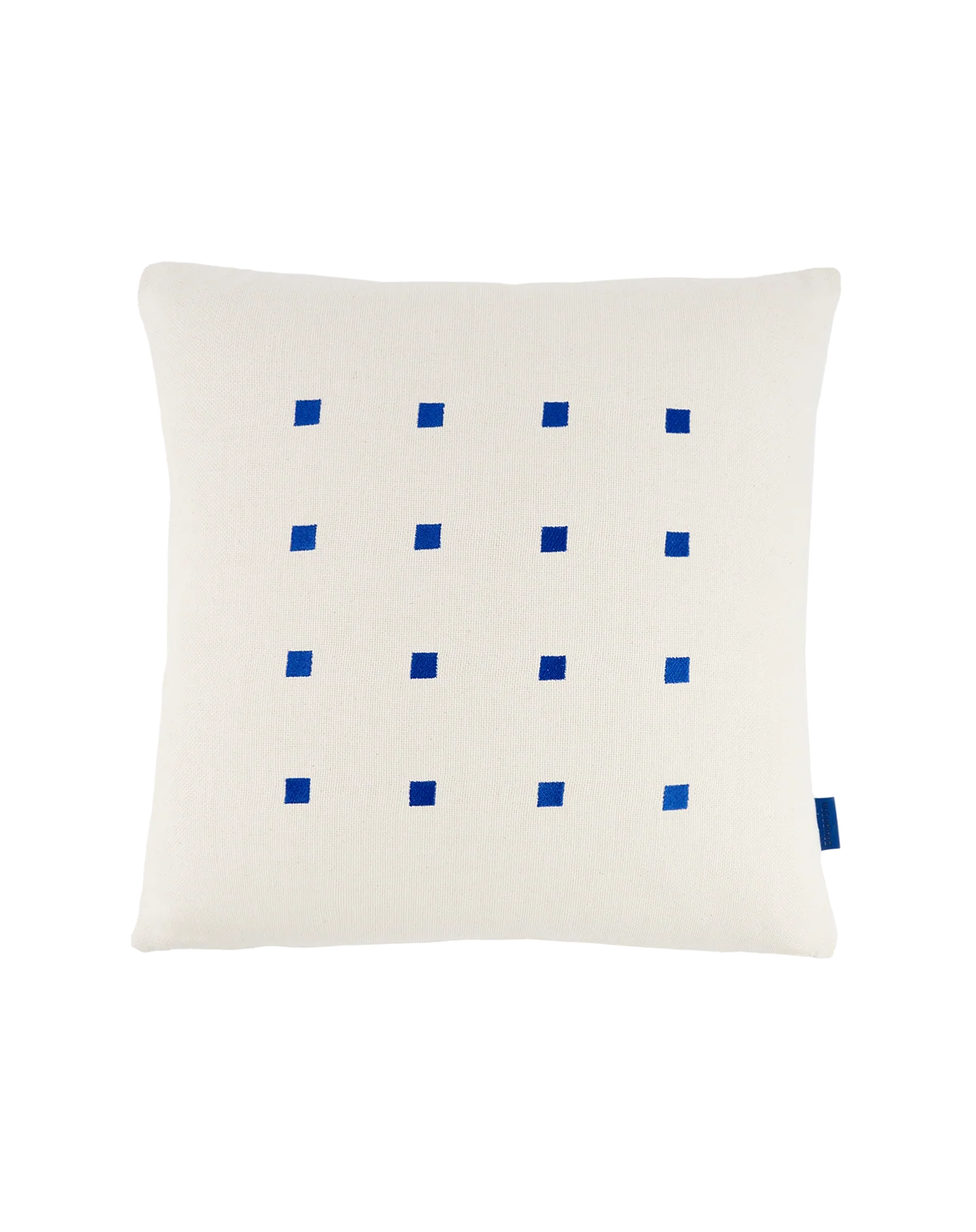 Nobodinoz 刺繡方形抱枕 藍色
