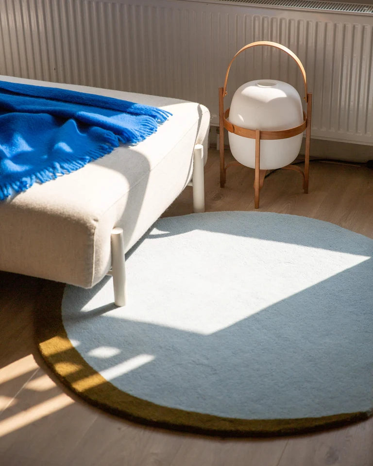 Suite702 · Eclipse Rug 日蝕圓形地毯 · 天藍橄欖