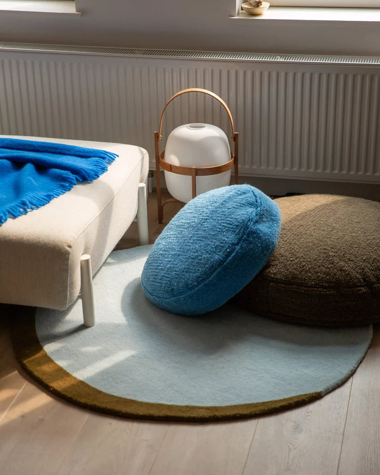 Suite702 · Eclipse Rug 日蝕圓形地毯 · 天藍橄欖