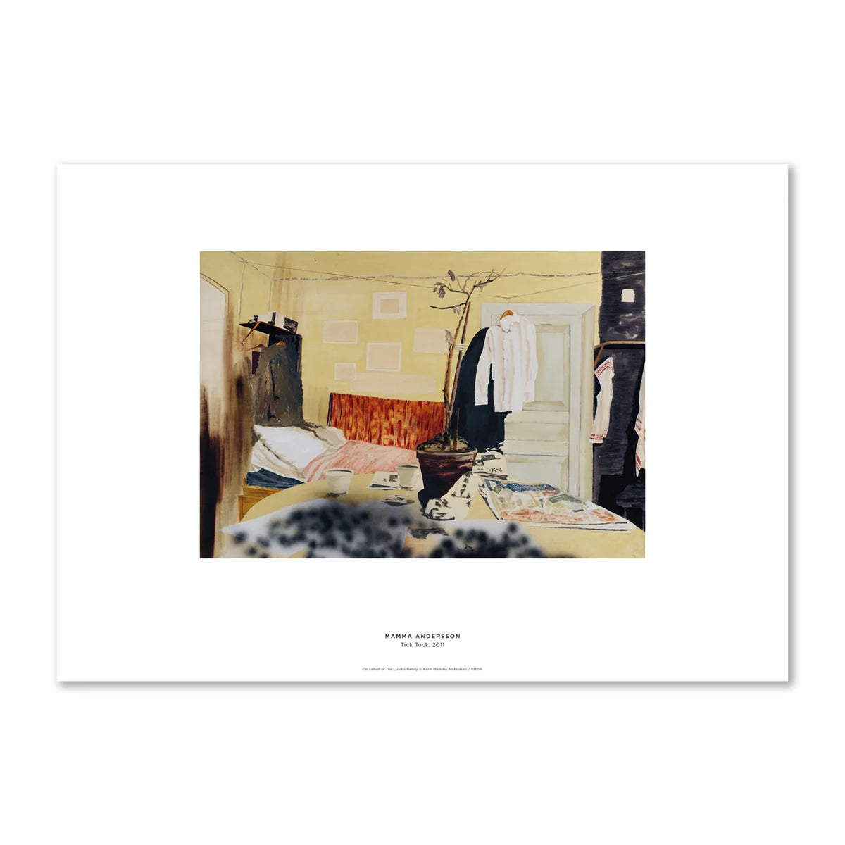 Mamma Andersson《Tick Tock》Louisiana 原裝海報 A3