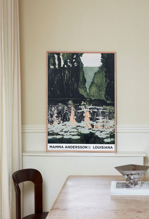 Mamma Andersson《Pond》Louisiana 原裝海報 A1 細節與情境照