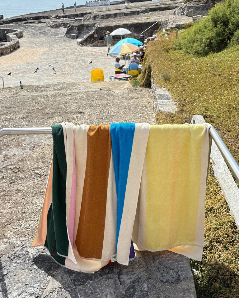 Suite702 海灘毛巾 海岸光譜 細節與情境照